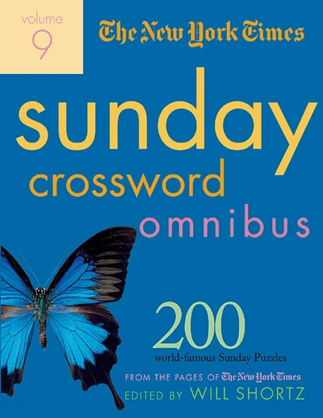 The New York Times Sunday Crossword Omnibus Volume 9: 200 World-Famous Sunday Puzzles From The Pages Of The New York Times ürün görseli 1
