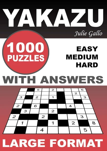Independently Published Yakazu 1000 Puzzles With Answers ürün görseli 1