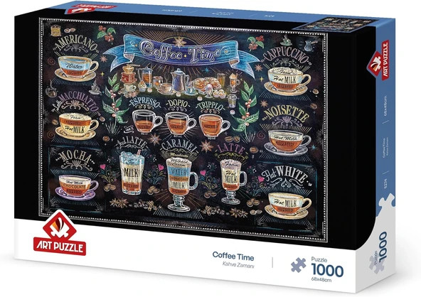 Puzzle Kahve Zamanı 1000 Parça Puzzle ürün görseli 1