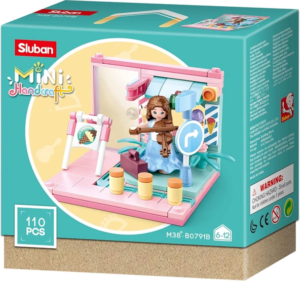 Sluban Handcraft Keman Yapım Seti, 110 Parça ürün görseli 1