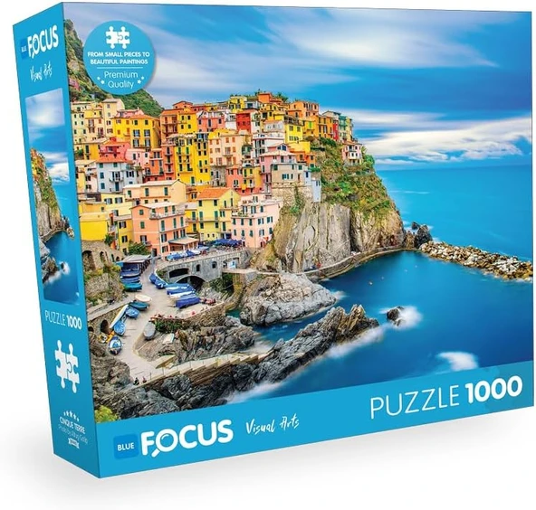 Focus 1000 Parça Puzzle - Cinque Terre ürün görseli 1