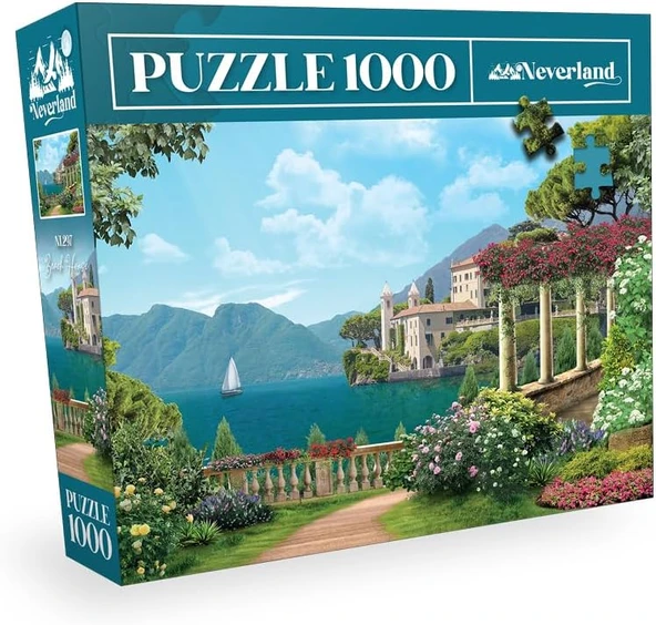 Neverland 1000 Parça Puzzle - Beach House (Sahi̇l Evi̇) ürün görseli 1