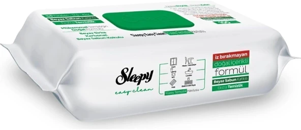 Sleepy Easy Clean Yüzey Temizleme Havlusu 100 Adet ürün görseli 1