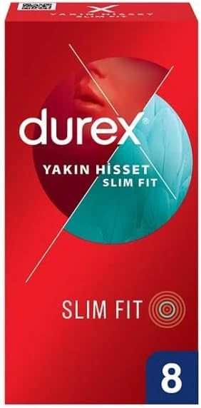 Durex Yakın Hisset 8 Slim ürün görseli 1