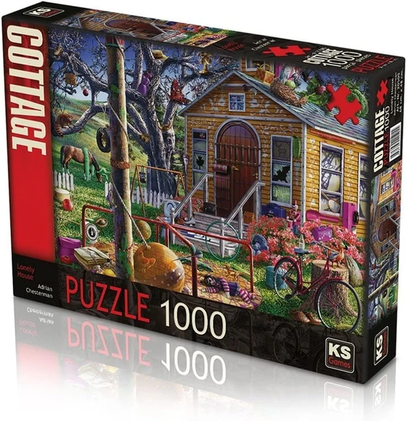 Ks Games Lonely House Yapboz, 1000 Parça ürün görseli 1