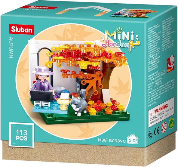Sluban Mini Handcraft Maceracı Yürüyüş Yapım Seti, 113 Parça ürün görseli 1