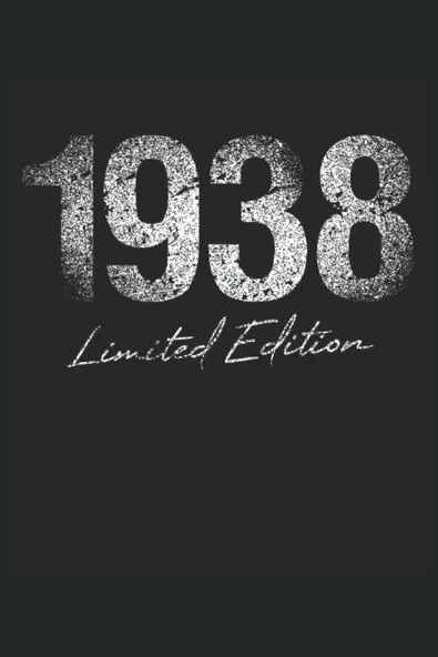 Independently Published Limited Birthday Edition 1938 Born Year Grunge Line Art: Puzzle Book - 100X Sudoku Hard - Limited Edition Used Birthday Gift, Mystery, Note, Book, Brain ürün görseli 1