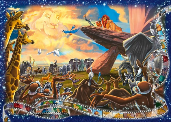 Ravensburger 1000 Parçalı Puzzle Wd Aslan Kral ürün görseli 1