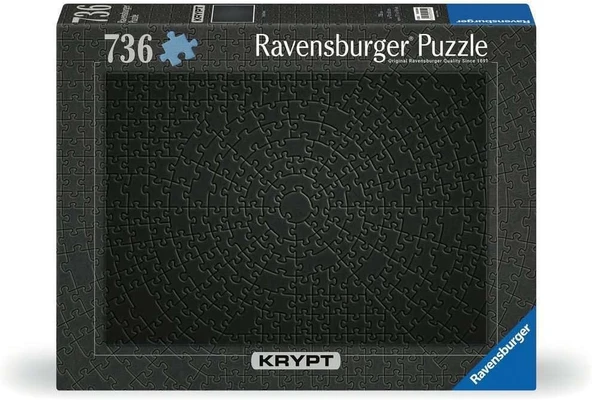 Ravensburger 736 Parça Krypt-Black Puzzle ürün görseli 1