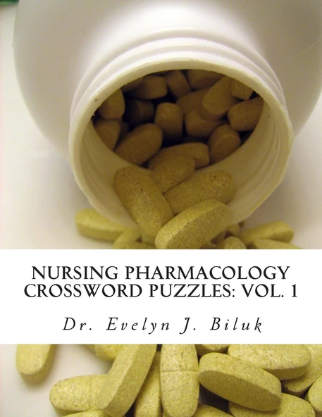 Nursing Pharmacology Crossword Puzzles: Vol. 1 ürün görseli 1