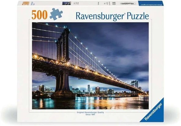 Ravensburger 500P Puzzle New York, Yapboz ürün görseli 1