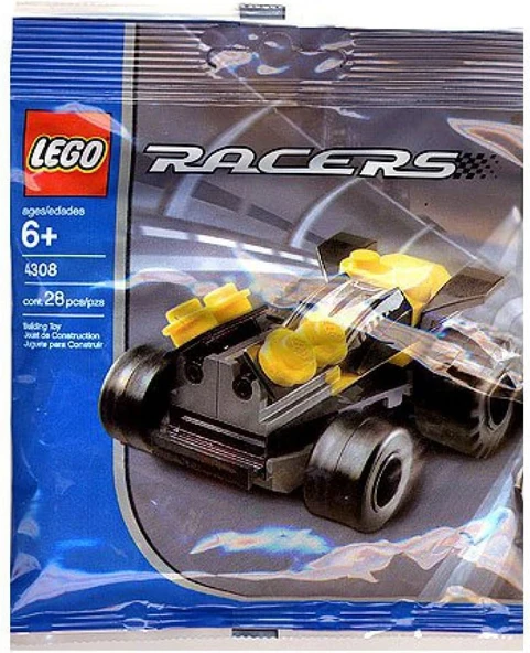 Racers Mini Set 4308 Yellow Racer ürün görseli 1