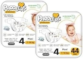 Paddlers Protection Bebek Bezi 4 Numara (88 Adet) Bakım Seti ürün görseli 1