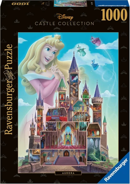 Ravensburger 1000 Parça Puzzle W. Uyuyan Güzel Şato ürün görseli 1