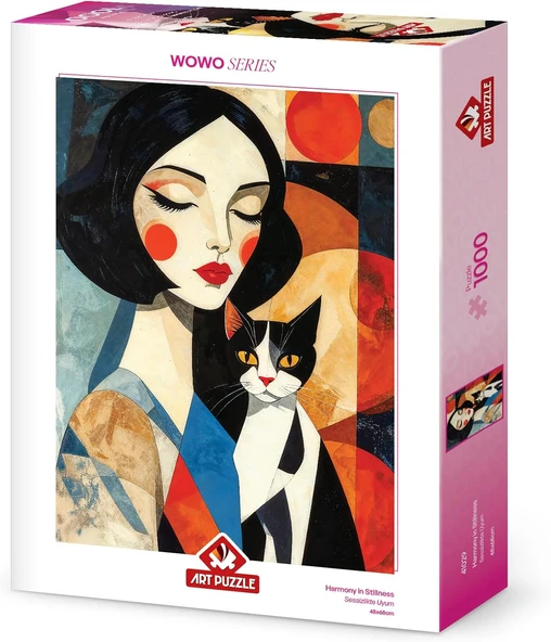 Puzzle Sessizlikte Uyum 1000 Parça Puzzle ürün görseli 1