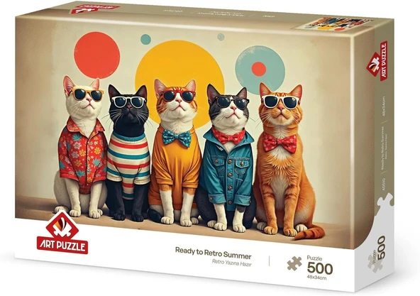 Puzzle Yazına Hazır 500 Parça Puzzle ürün görseli 1