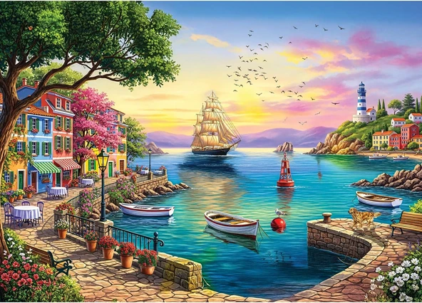 Anatolian Puzzle - Cennet Koyu,3000 Parça Puzzle, #4936 ürün görseli 1