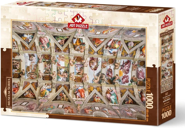Puzzle Sistine Chapel 1000 Parça Puzzle ürün görseli 1