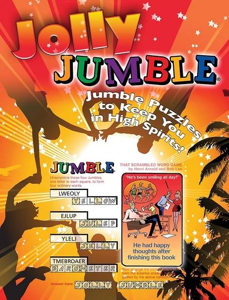 Jolly Jumble®: Jumble® Puzzles To Keep You In High Spirits! ürün görseli 1
