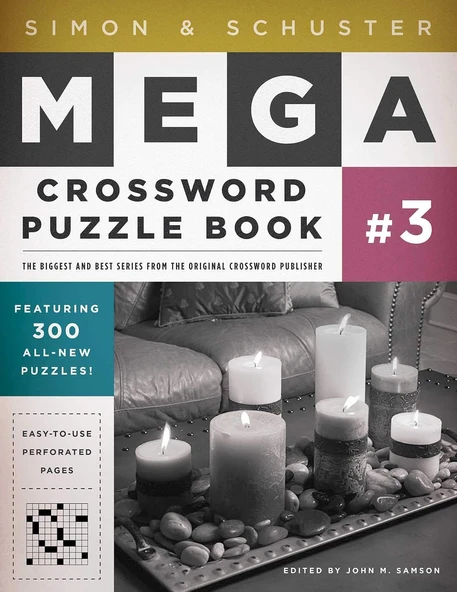 Simon & Schuster Mega Crossword Puzzle Book #3 (Volume 3) ürün görseli 1