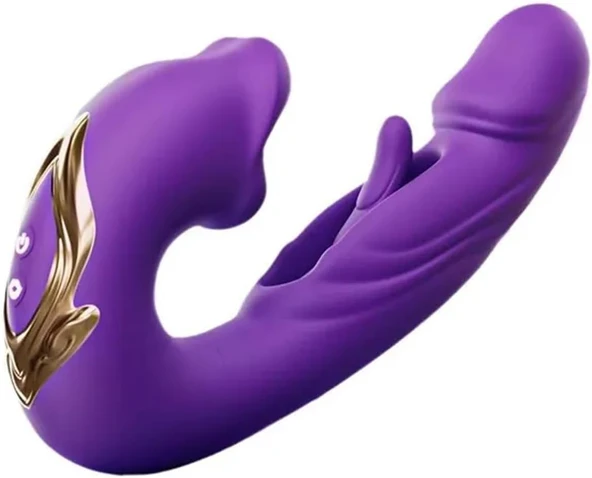 Do It Love - Titreşimli, 3D Ağız Hareketli Emme Dil Çırpma Fonksiyonlu Usta ürün görseli 1
