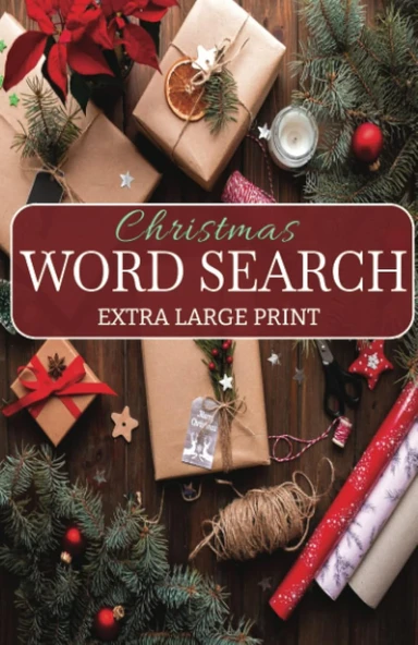 Independently Published Christmas Word Search Puzzles, 5.06"X7.81" Pocket Size, For Adults And Children: Paperback ürün görseli 1