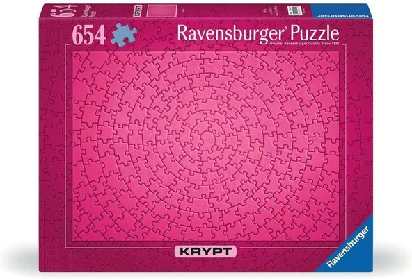Ravensburger 654P Puzzle Krypt Pembe ürün görseli 1