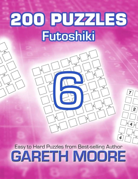 Futoshiki 6: 200 Puzzles ürün görseli 1