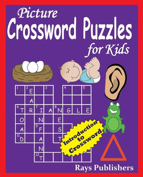Picture Crossword Puzzles For Kids: 1 ürün görseli 1