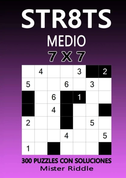 Str8Ts 7 X 7 - Medio - 300 Puzzles Con Soluciones ürün görseli 1