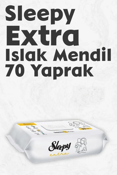 Sleepy Extra Islak Mendil 70 Adet ürün görseli 1