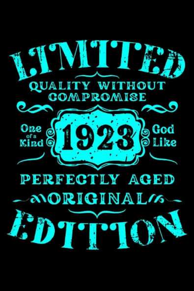 Independently Published Limited Birthday Edition 1923 Born Year Grunge Line Art: Puzzle Book - 100X Sudoku Easy - Limited Edition Used Birthday Gift, ... Mystery, Note, Book, Br ürün görseli 1