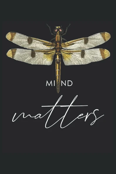 Independently Published Mind Matters Dragonfly Insect Ambition Motivation Focus Psychology: Puzzle Book - Funny Dragonfly Thought Spirit, Gift Idea - A5 (6X9) - 125 Pages - ... Puzzle, Note, Book, Sk ürün görseli 1