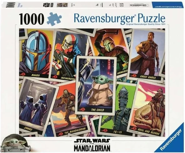 Ravensburger, 1000P Puzzle Wars Mandalorian, Yetişkin Puzzle ürün görseli 1