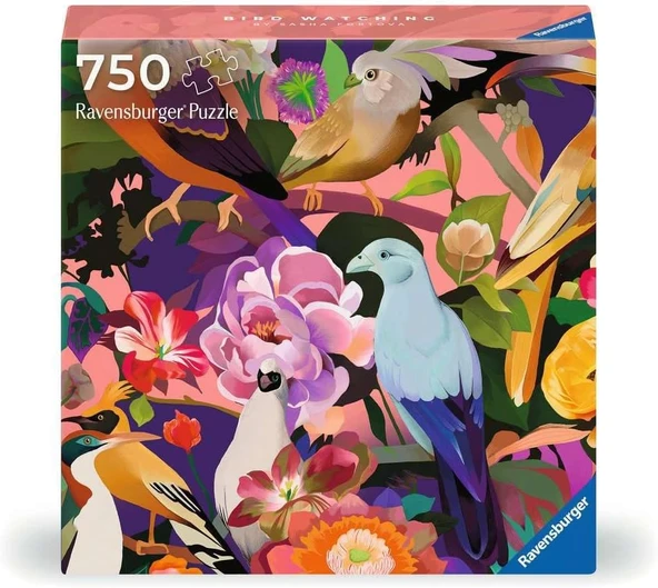 Ravensburger, 750P Puzzle Kuşlar, Yetişkin Puzzle ürün görseli 1