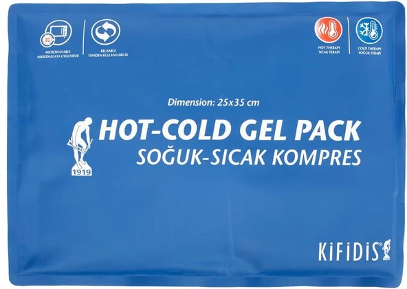 K511 Kifidis Sıcak/Soğuk Jel Kompres 25X35 Cm ürün görseli 1