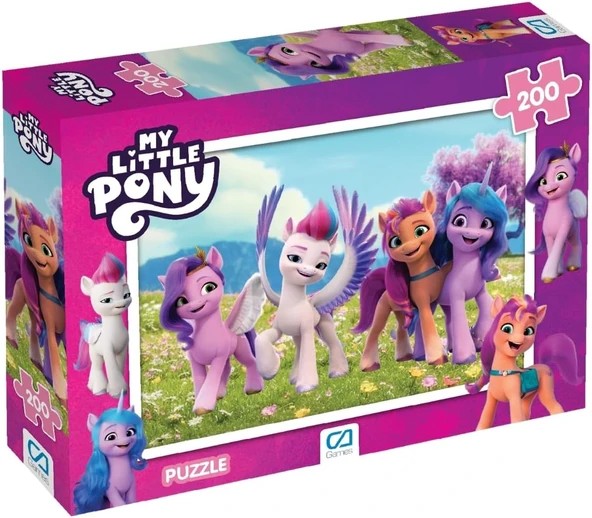 Ca Games My Little Pony 200 Parça 33X48Cm Çocuk Puzzle Yapboz Serisi ürün görseli 1