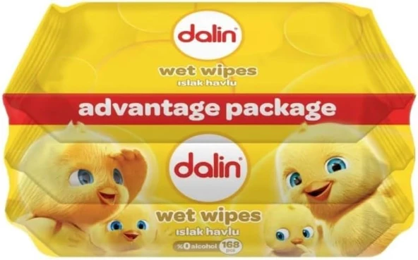 Dalin Islak Havlu 3'Lü Paket - 56 Adet X 3 ürün görseli 1