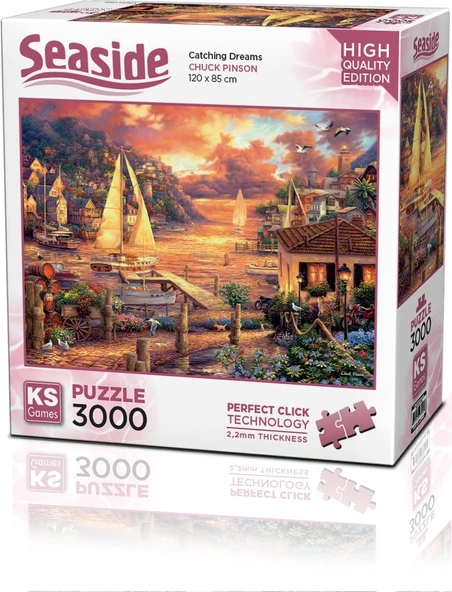 Ks Games 3000 Parça Hayalleri Yakalamak Puzzle ürün görseli 1