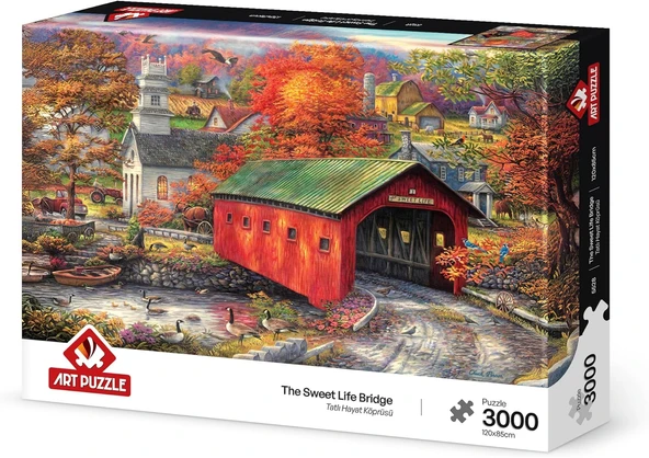 Puzzle Tatlı Hayat Köprüsü 3000 Parça Puzzle ürün görseli 1