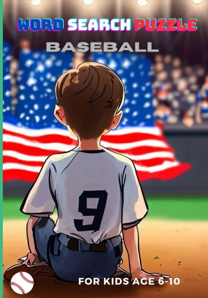 Independently Published Word Search Puzzle Baseball ürün görseli 1