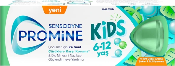 Promine 6+ Yaş Çocuk Macunu 50Ml Bubble Gum Aromalı ürün görseli 1