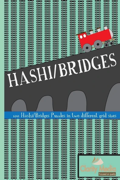 Hashi/Bridges: 100 Hashi/Bridges Puzzles In 2 Different Grid Sizes: Volume 1 ürün görseli 1