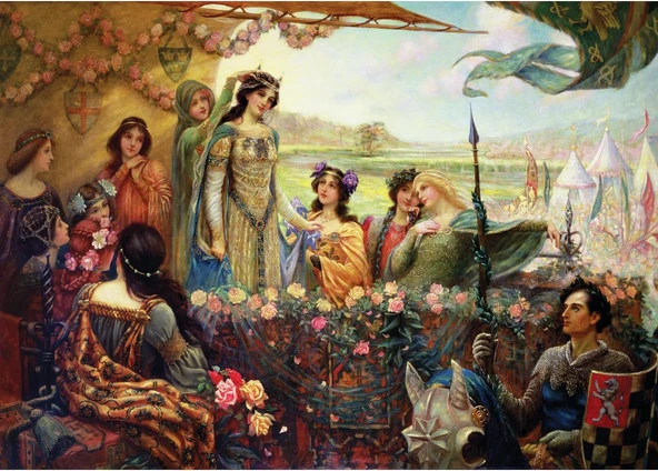 Anatolian Puzzle - Lancelot & Guinevere / 3000 Parça Puzzle, 4929 ürün görseli 1