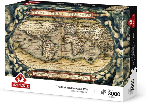 Puzzle İlk Atlas,1570 3000 Parça Puzzle ürün görseli 1