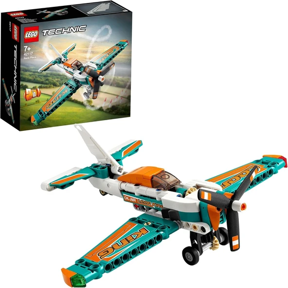 Technic Yarış Uçağı 42117-7 Yaş Üzeri Yüksek Performanslı Oyuncak Arabaları Seven Çocuklar Için Koleksiyonluk Yaratıcı Oyuncak Model Yapım Seti (154 Parça) ürün görseli 1