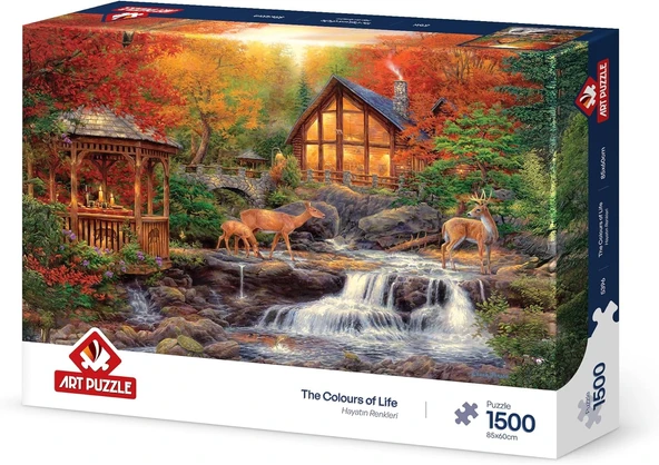 Puzzle Hayatın Renkleri 1500 Parça Puzzle ürün görseli 1