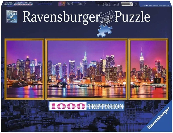 Ravensburger 1000P Puz New York ürün görseli 1