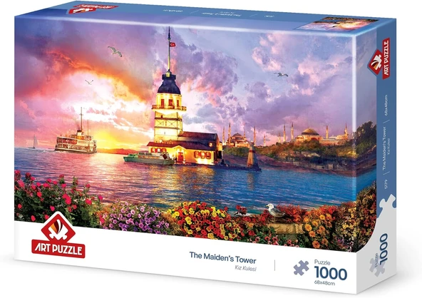 Puzzle Kız Kulesi 1000 Parça Puzzle ürün görseli 1