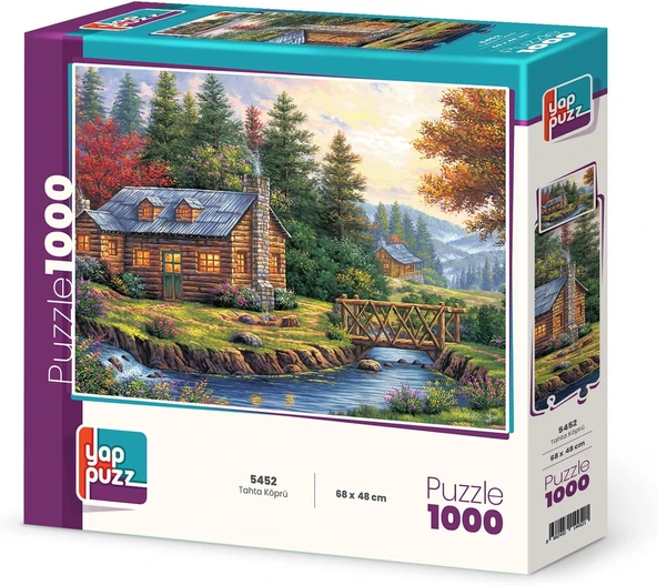 Tahta Köprü 1000 Parça Puzzle ürün görseli 1
